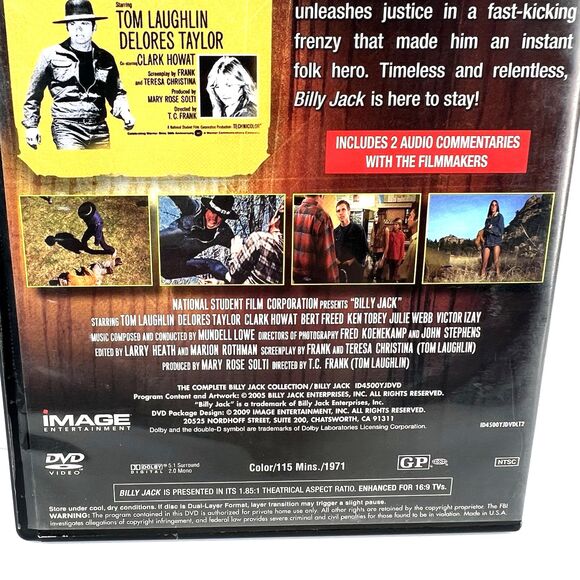 Tom Laughlin is Billy Jack Starring Delores Taylor DVD - Picture 4 of 6